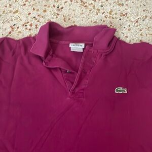 Fuchsia polo